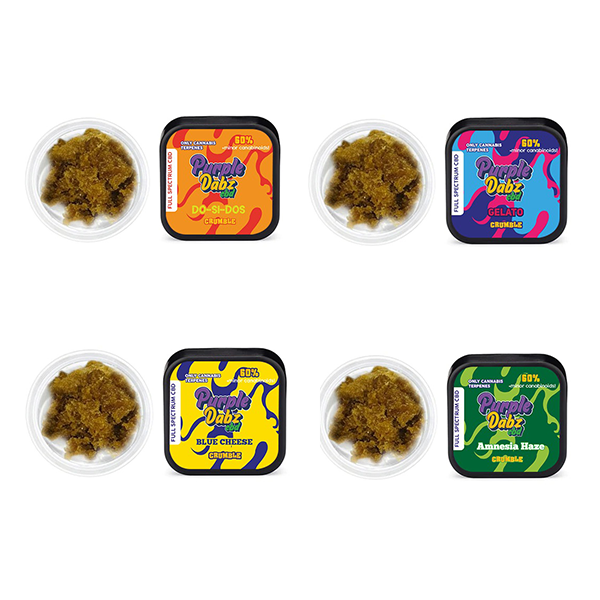 Purple Dank 60% Full Spectrum CBD Crumble - 0.5g (BUY 1 GET 1 FREE) | The CBD Hut