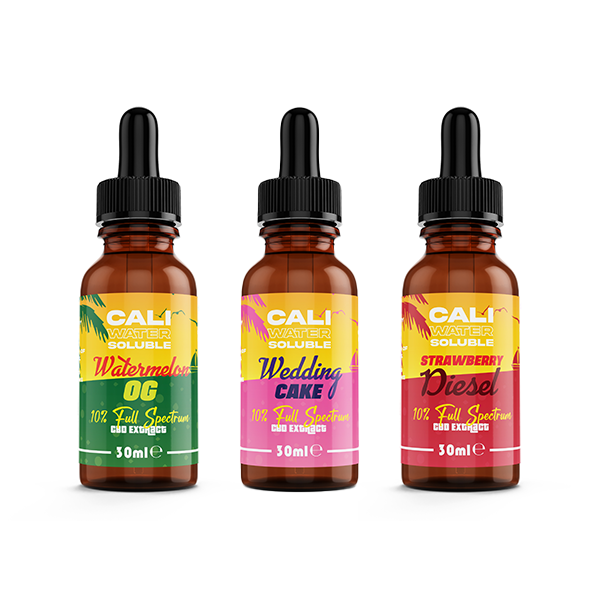 The Cali CBD Co 10% Full Spectrum CBD Water Soluble Extract Oil - 30ml | The CBD Hut