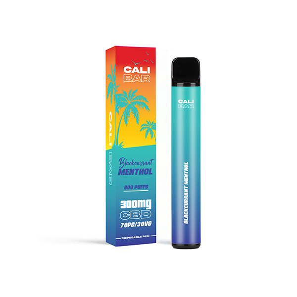 CALI BAR 300mg CBD Disposable Vape - 600 Puffs | The CBD Hut