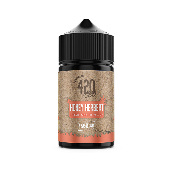 420 E-liquids 1500mg Broad-Spectrum CBD Vape Juice (40VG/60PG) | The CBD Hut