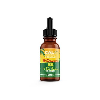 The Cali CBD Co 5% Water Soluble Full Spectrum CBD Extract Oil - 30ml | The CBD Hut