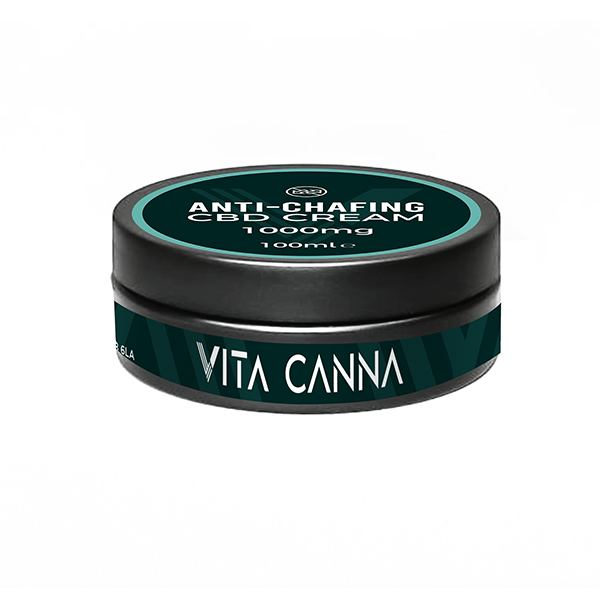 Vita Canna 1000mg Functional CBD Anti-Chafing Cream - 100ml | The CBD Hut
