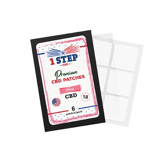 1 Step CBD 10mg Patches | The CBD Hut
