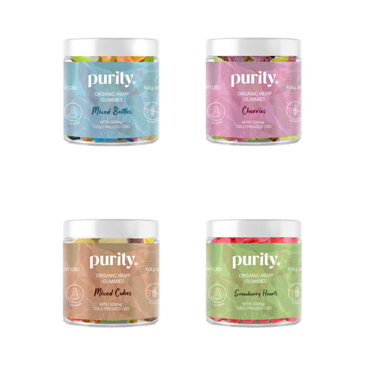 Purity 300mg Full-Spectrum CBD Vegan Gummies 150g | The CBD Hut