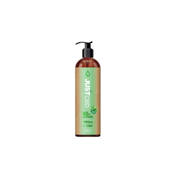 Just CBD 1000mg Body Lotion - 473ml - Aloe | The CBD Hut