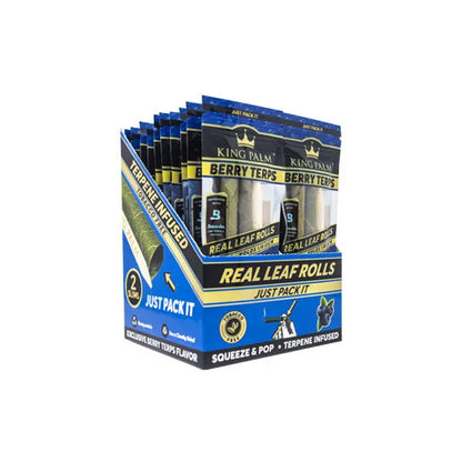 King Palm Mini 1G Rolls - 20 Pack Display - Berry Terps | The CBD Hut