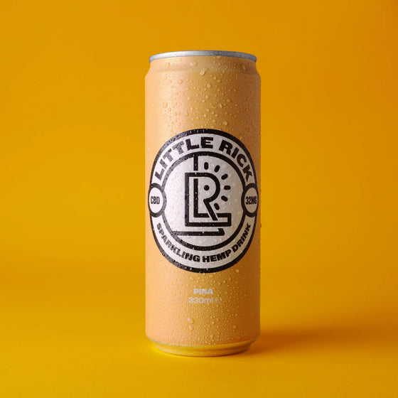 Little Rick Piña CBD Drink with 32mg CBD per can