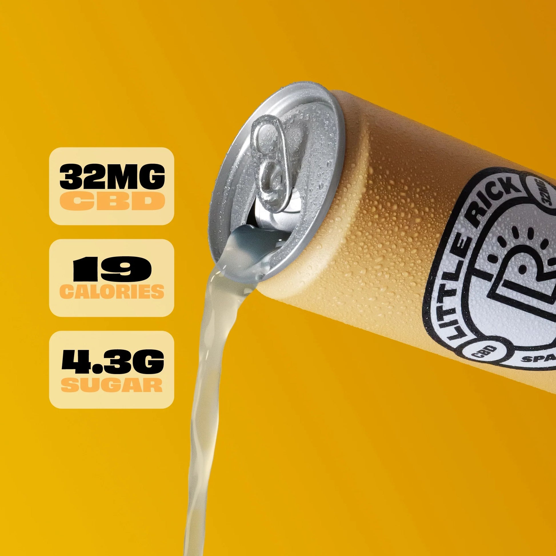 Little Rick Piña CBD Drink