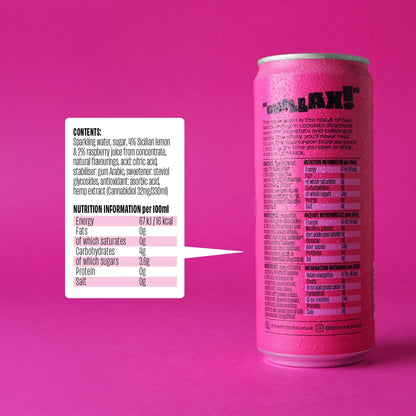 Little Rick Raspberry Lemonade CBD Drink