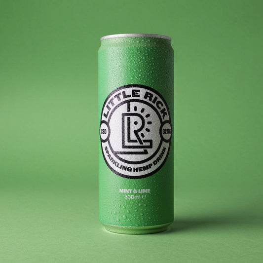 Little Rick Mint and Lime CBD Drink