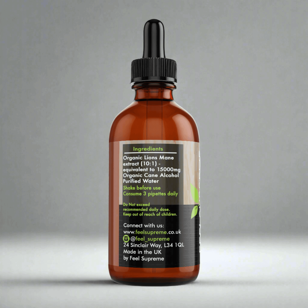 Feel Supreme Lion's Mane Mushroom Extract 60ml