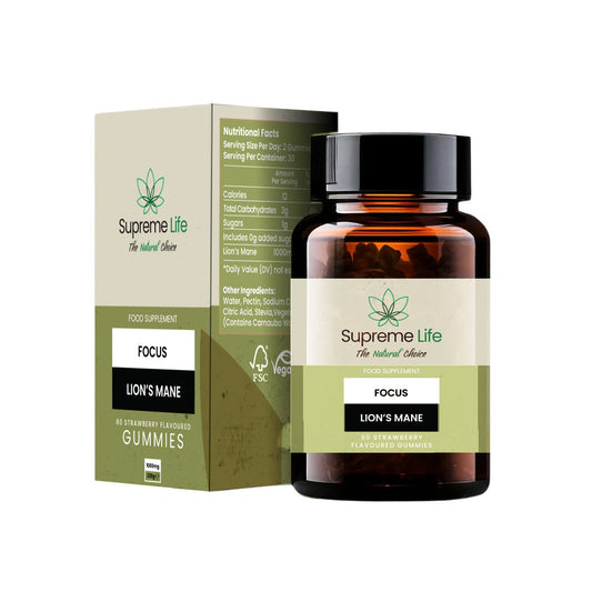Supreme Life Lion's Mane Gummies 60 Gummies