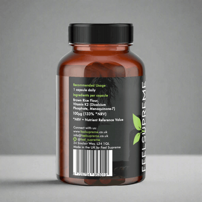 Feel Supreme Vitamin K2 MK7 Capsules bottle