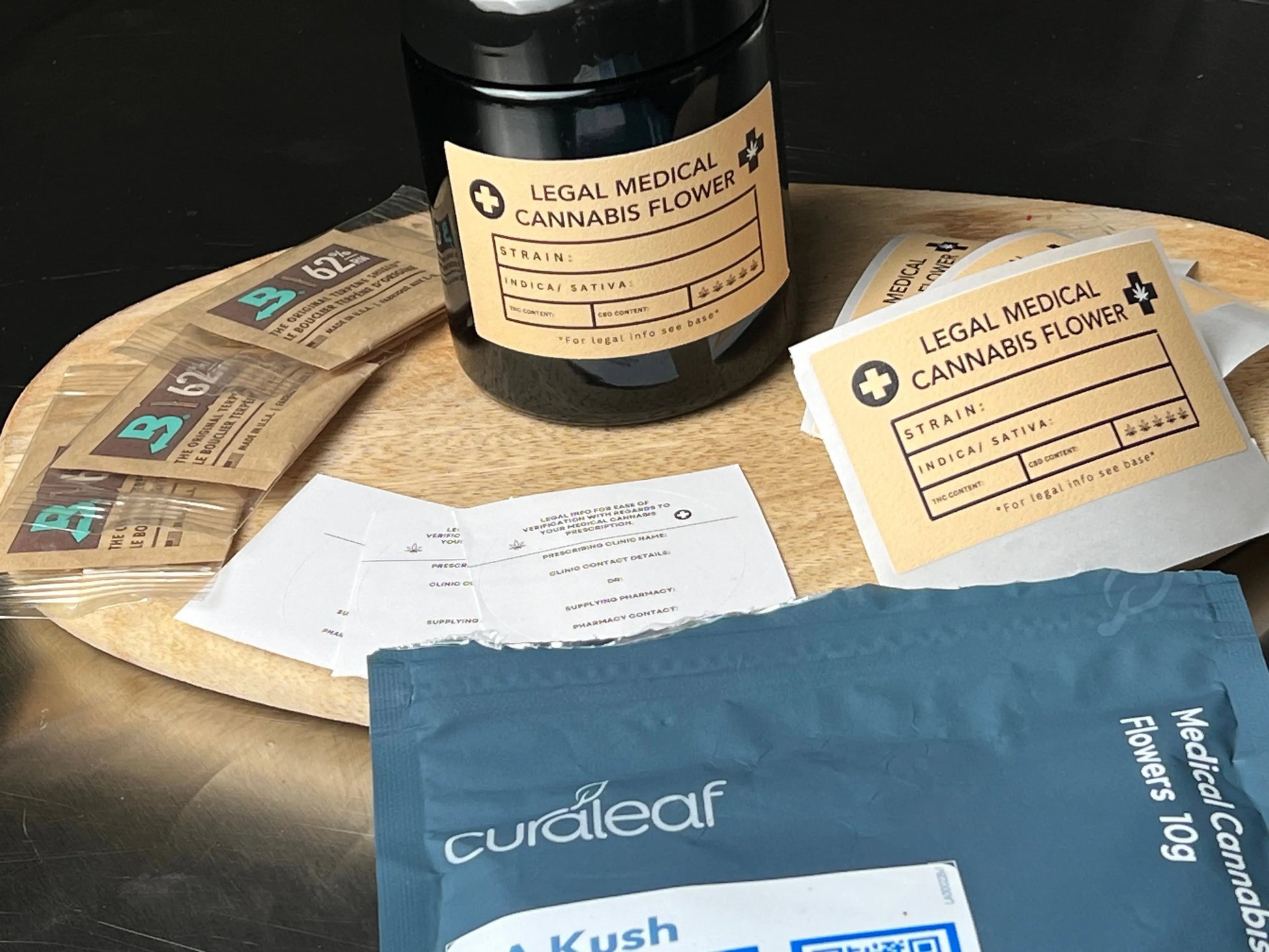 Infinity CBD UV Storage Jar With Humidity Packs at The CBD Hut