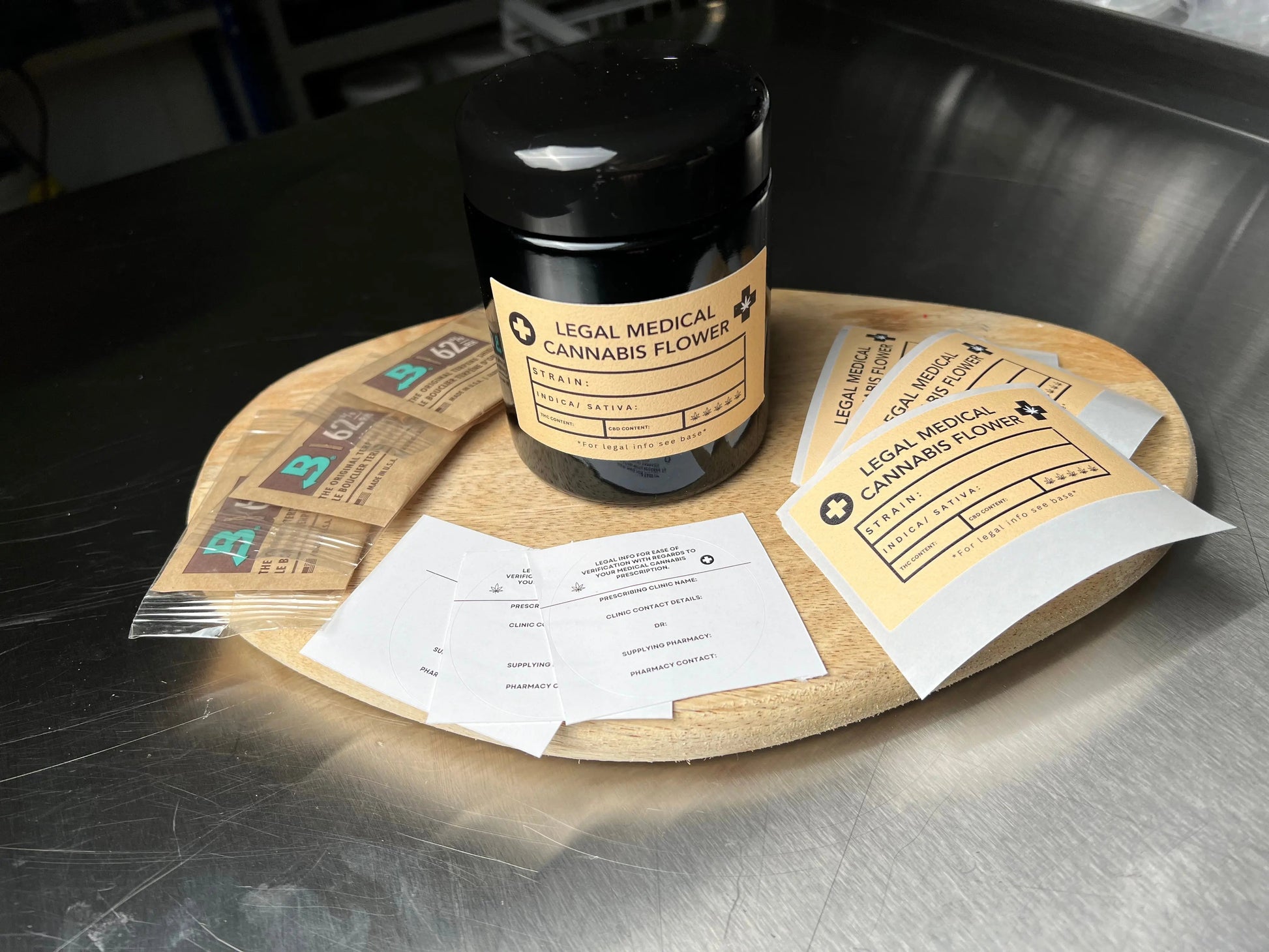 Infinity CBD UV Storage Jar With Humidity Packs at The CBD Hut