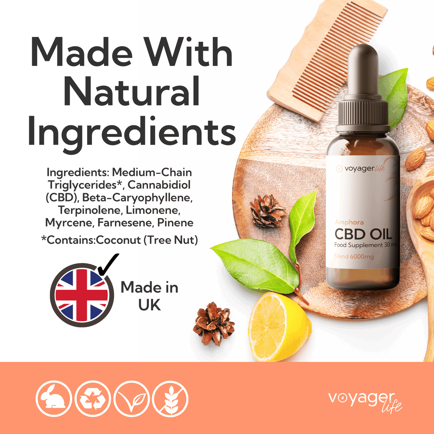 Voyager CBD Mend Oil 6000mg image 6