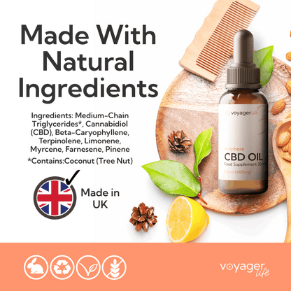 Voyager CBD Mend Oil 6000mg image 6