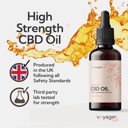 Voyager CBD Mend Oil 6000mg image 5
