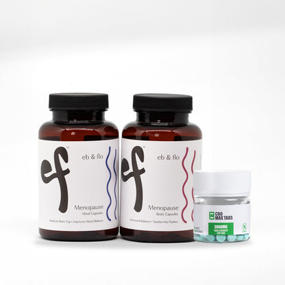 Eb & Flo Menopause Support Bundle with Max Tabs