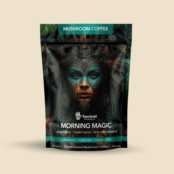 Ancient Extracts Morning Magic Mushroom Coffee 180g pouch