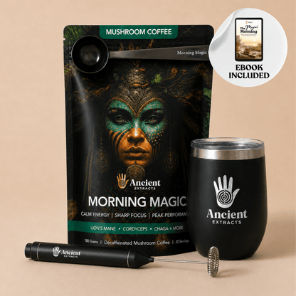 Ancient Extracts Morning Magic Decaf Coffee Starter Kit