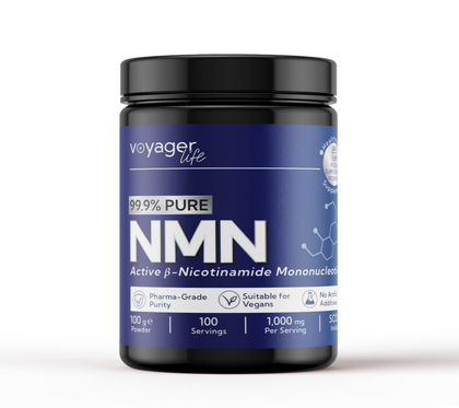Voyager Pure NMN Powder 100g – 3-Month Supply