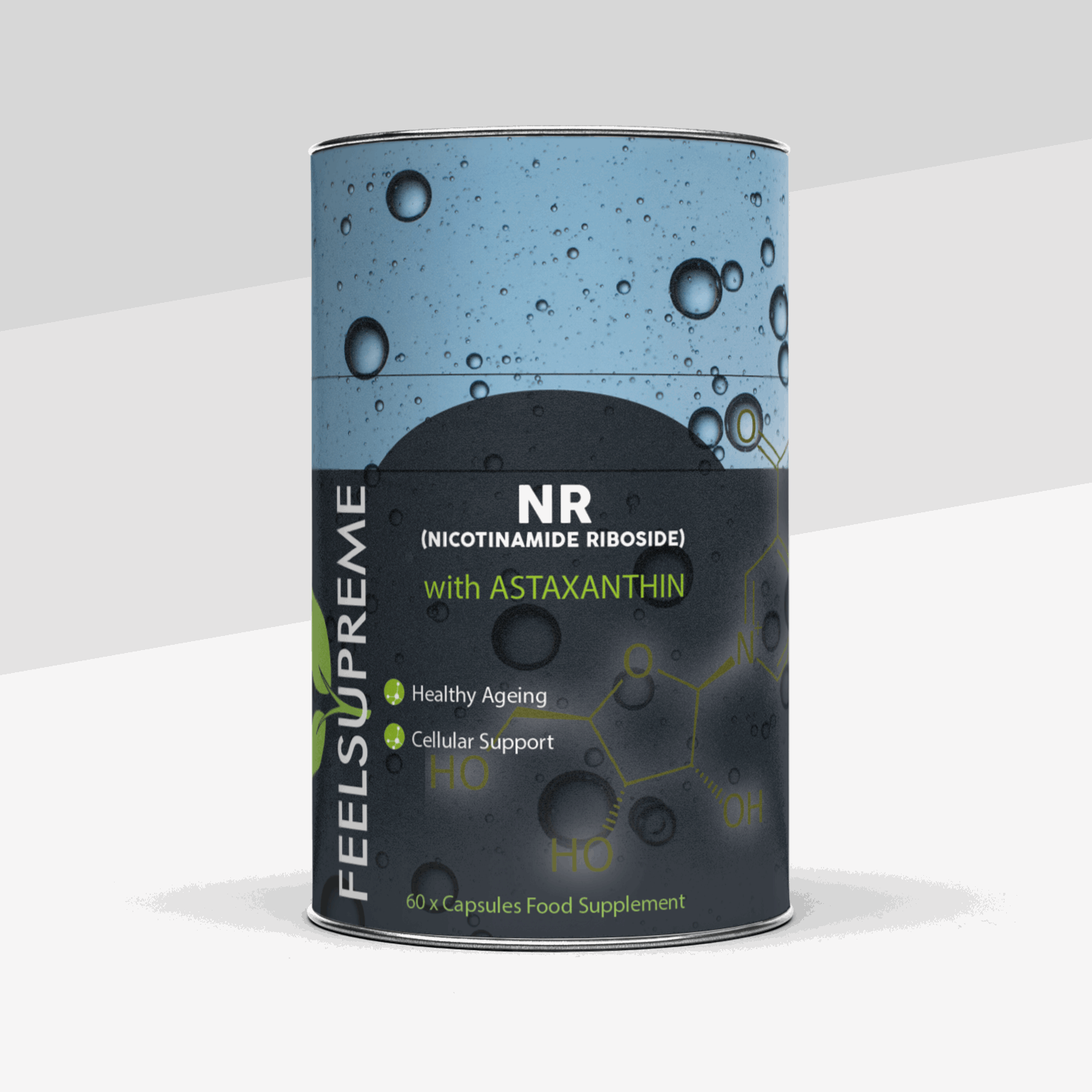Feel Supreme NR with Astaxanthin Capsules bottle