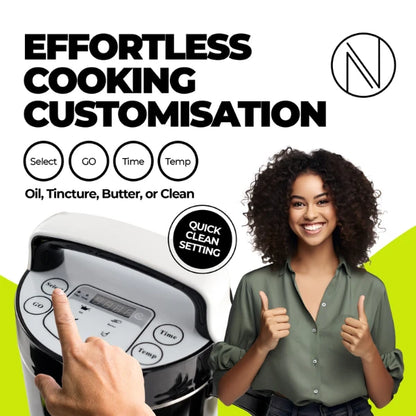 Effortless cooking with the Nebula Infusion Chef Kit | The CBD Hut