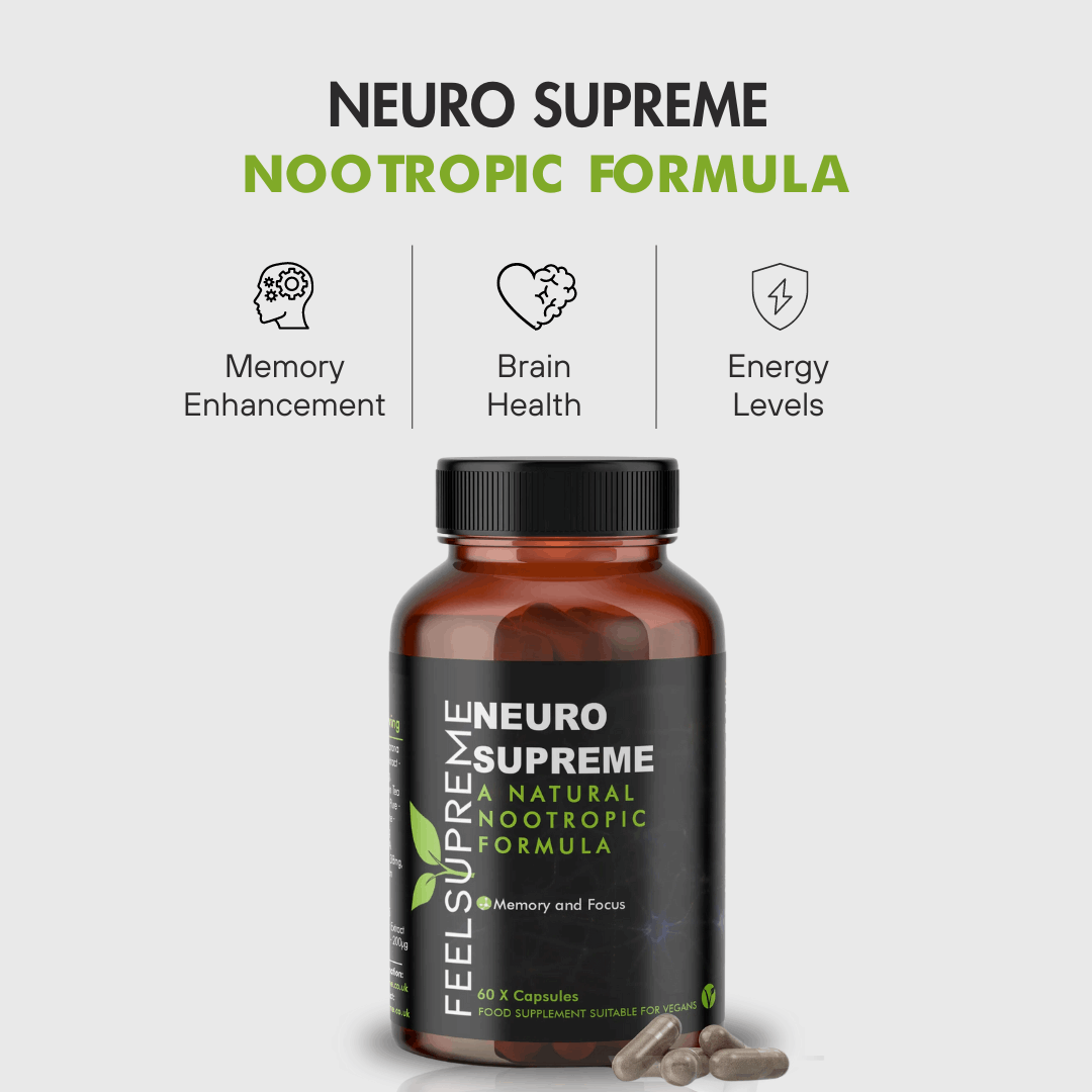 Feel Supreme Neuro Supreme Nootropic Formula bottle