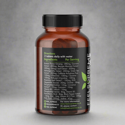 Feel Supreme Neuro Supreme Nootropic Formula bottle