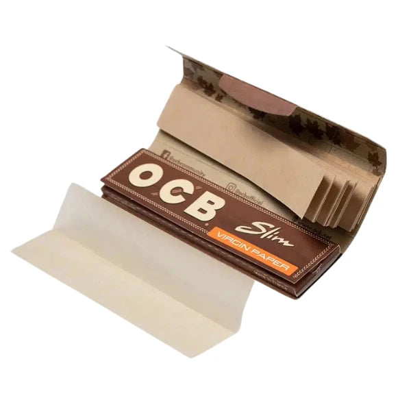 OCB Virgin King Size Slim Papers & Tips | The CBD Hut