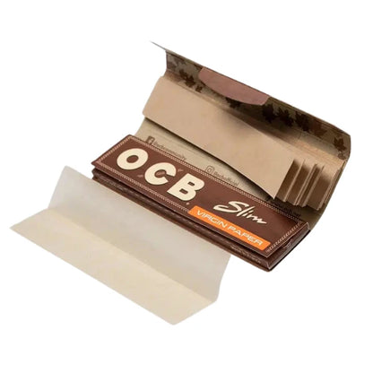 OCB Virgin King Size Slim Papers & Tips | The CBD Hut