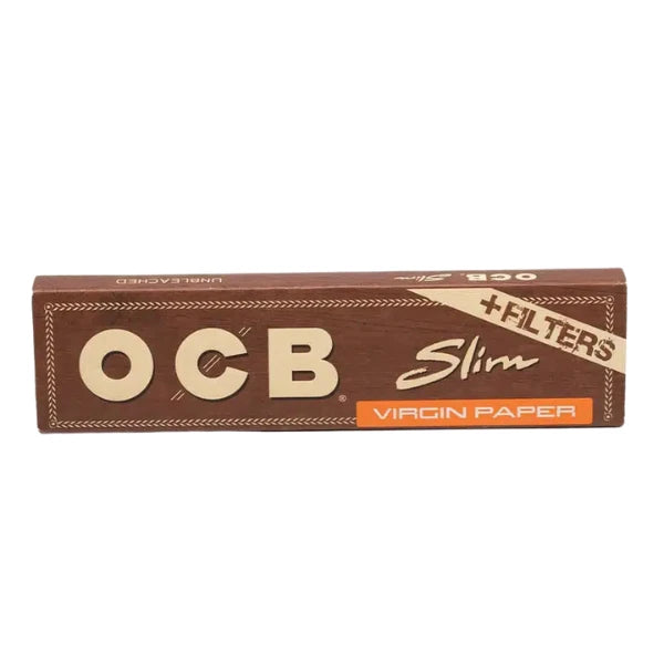 OCB Virgin King Size Slim Papers + Tips | The CBD Hut