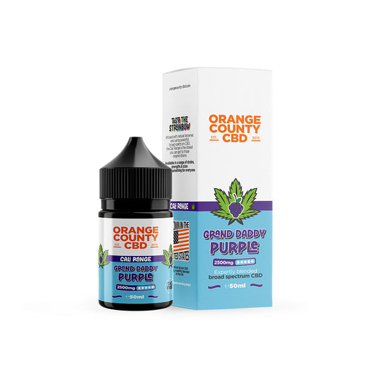 Orange County CBD Grand Daddy Purple Vape Juice 50ml