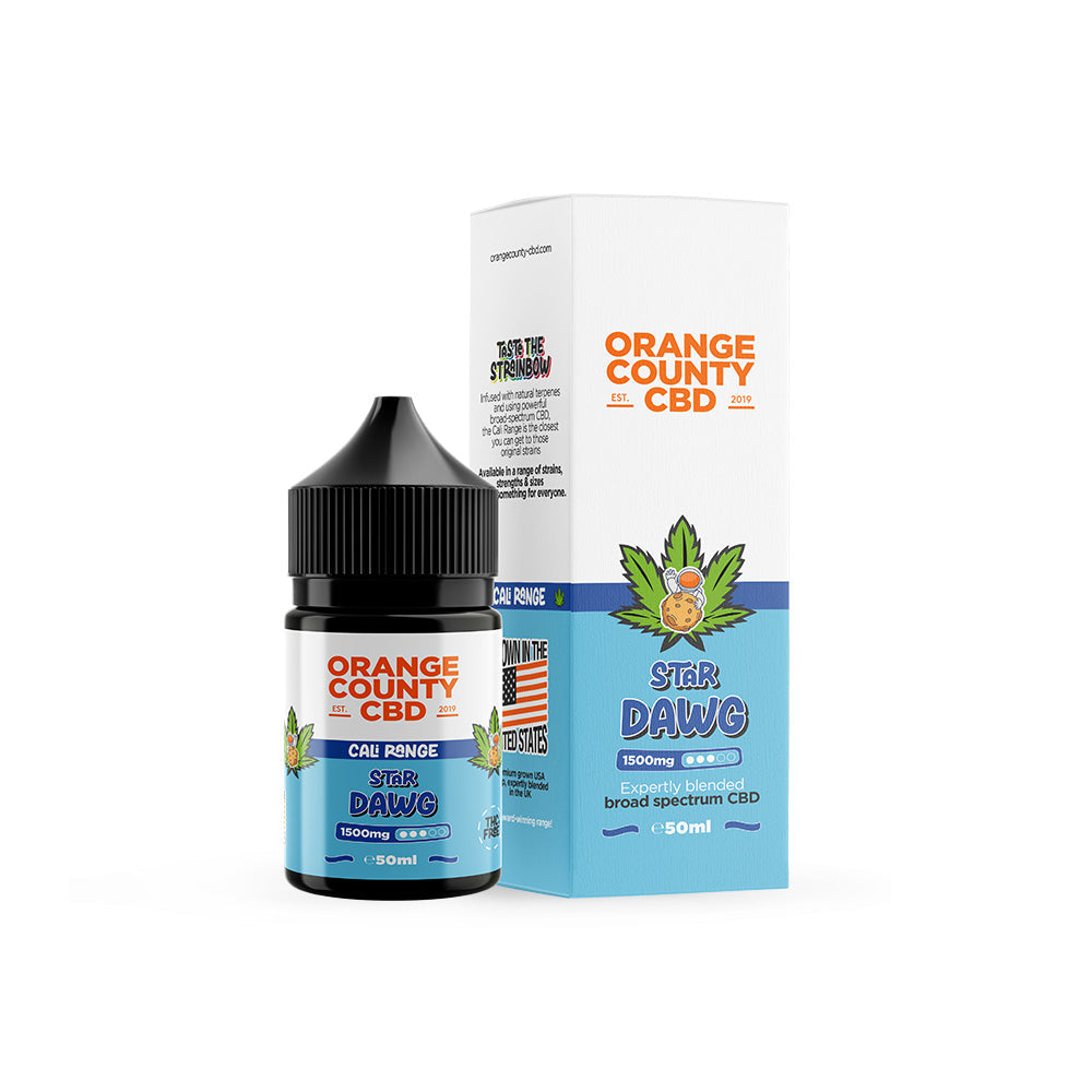 Orange County CBD Star Dawg Vape Juice 50ml
