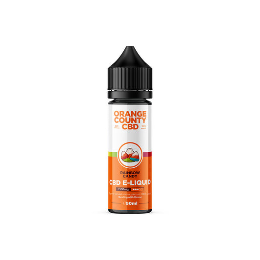 Orange County CBD Rainbow Candy Vape Juice 50ml 1500mg