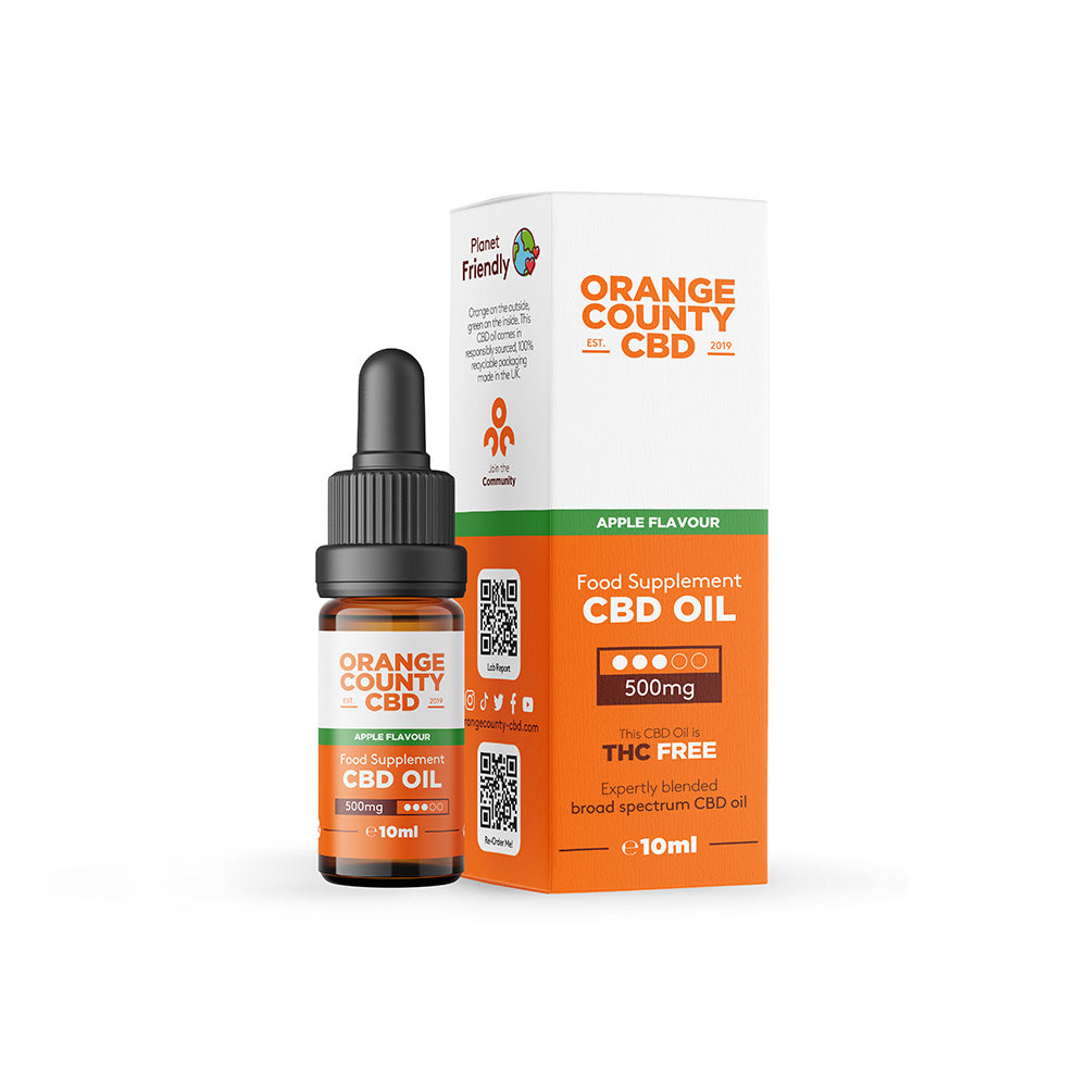 Orange County CBD Apple Oil 10ml 500mg