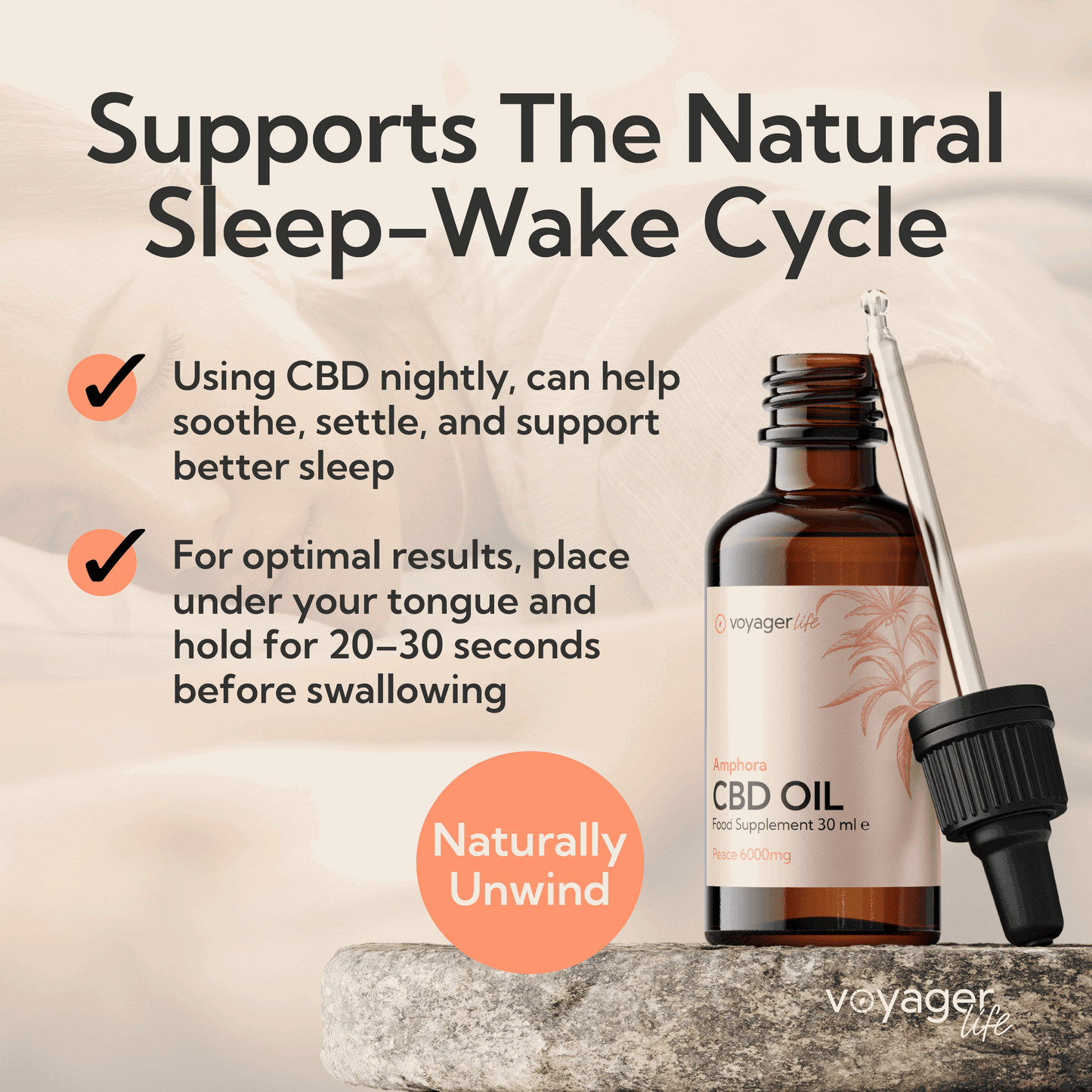 Voyager CBD Peace Oil 6000mg 30ml