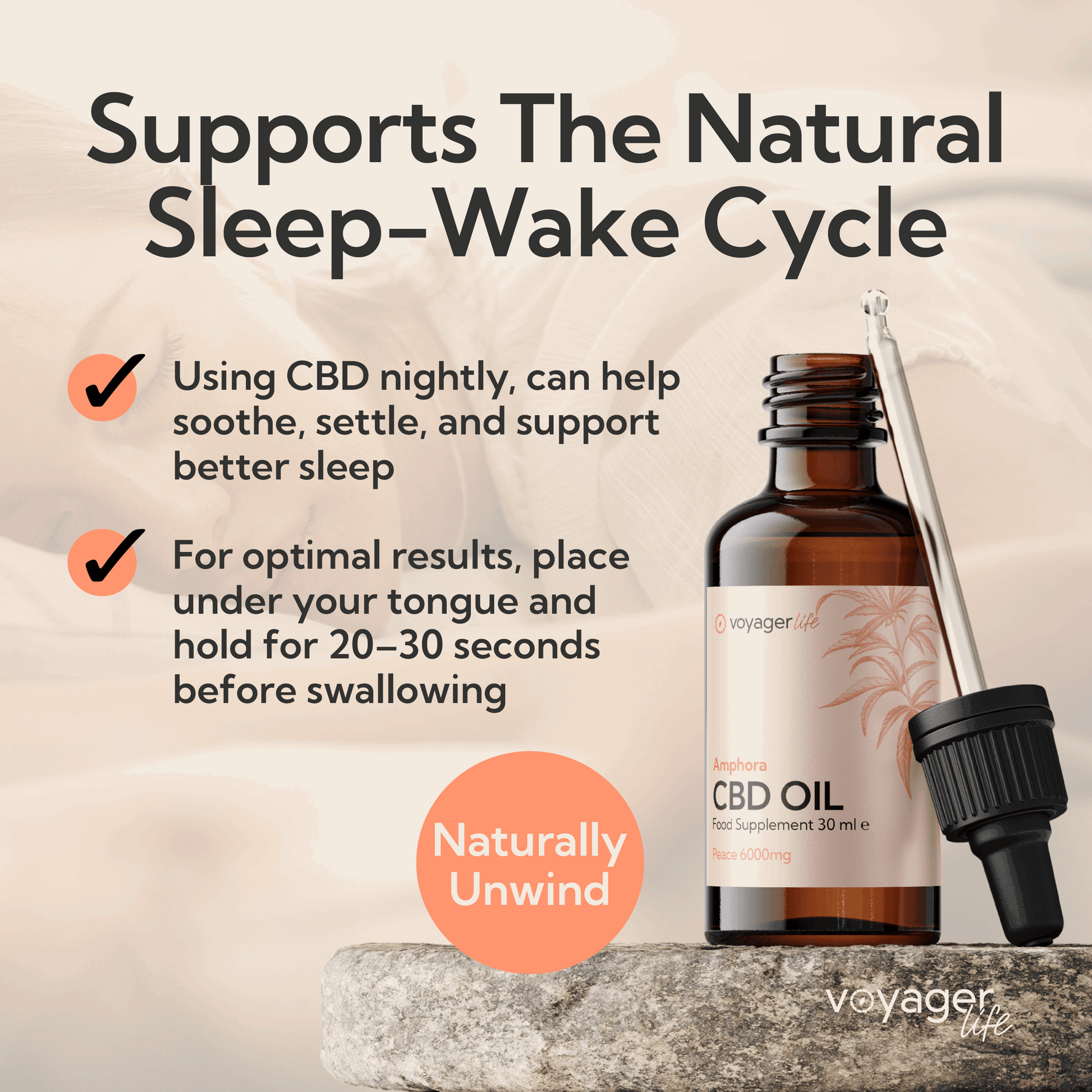 Voyager CBD Peace Oil 6000mg 30ml