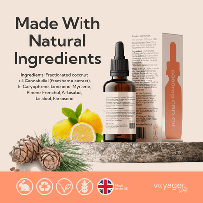 Voyager CBD Peace Oil 6000mg 30ml