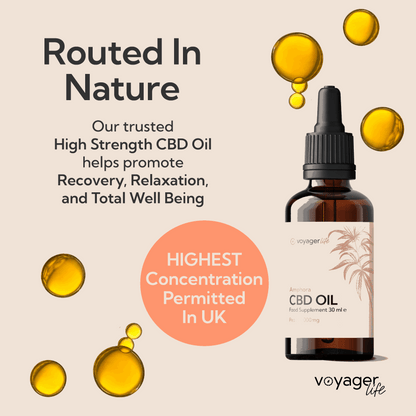 Voyager CBD Peace Oil 6000mg 30ml