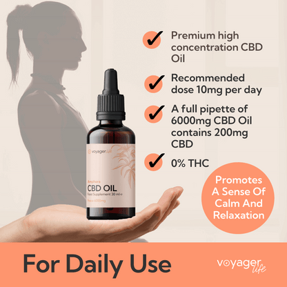 Voyager CBD Peace Oil 6000mg 30ml