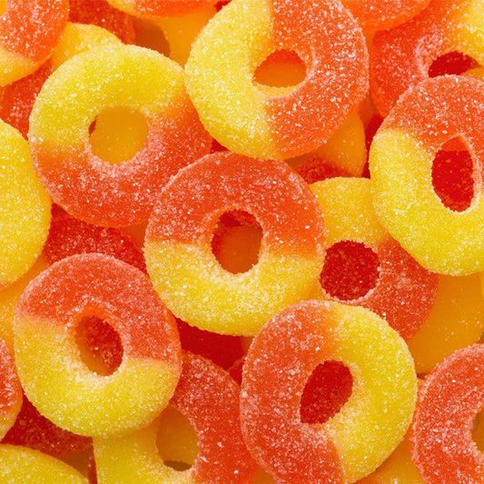 Supreme CBD Gummy Peach Rings Grab Bag 200mg at The CBD Hut