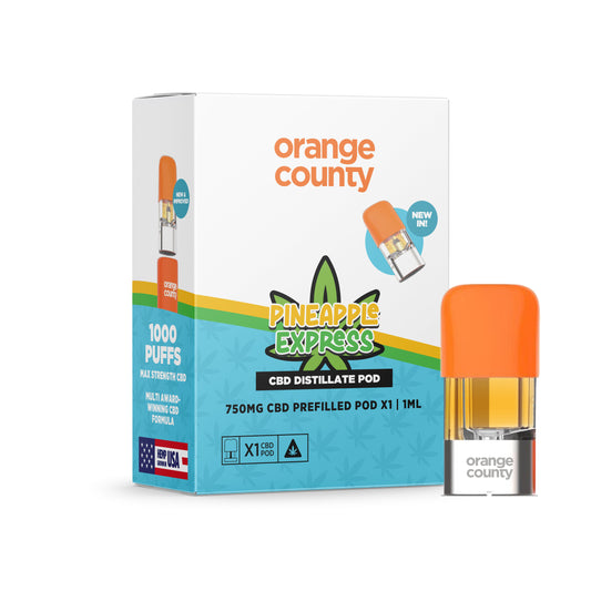 Orange County CBD Pineapple Express OG Replacement Pod 1ml 750mg