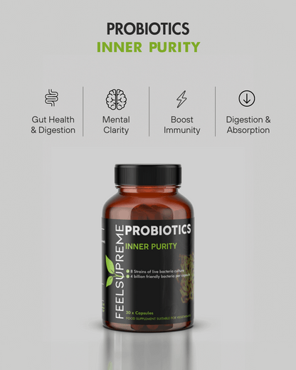 Feel Supreme Live Culture Probiotics 4 Billion Capsules