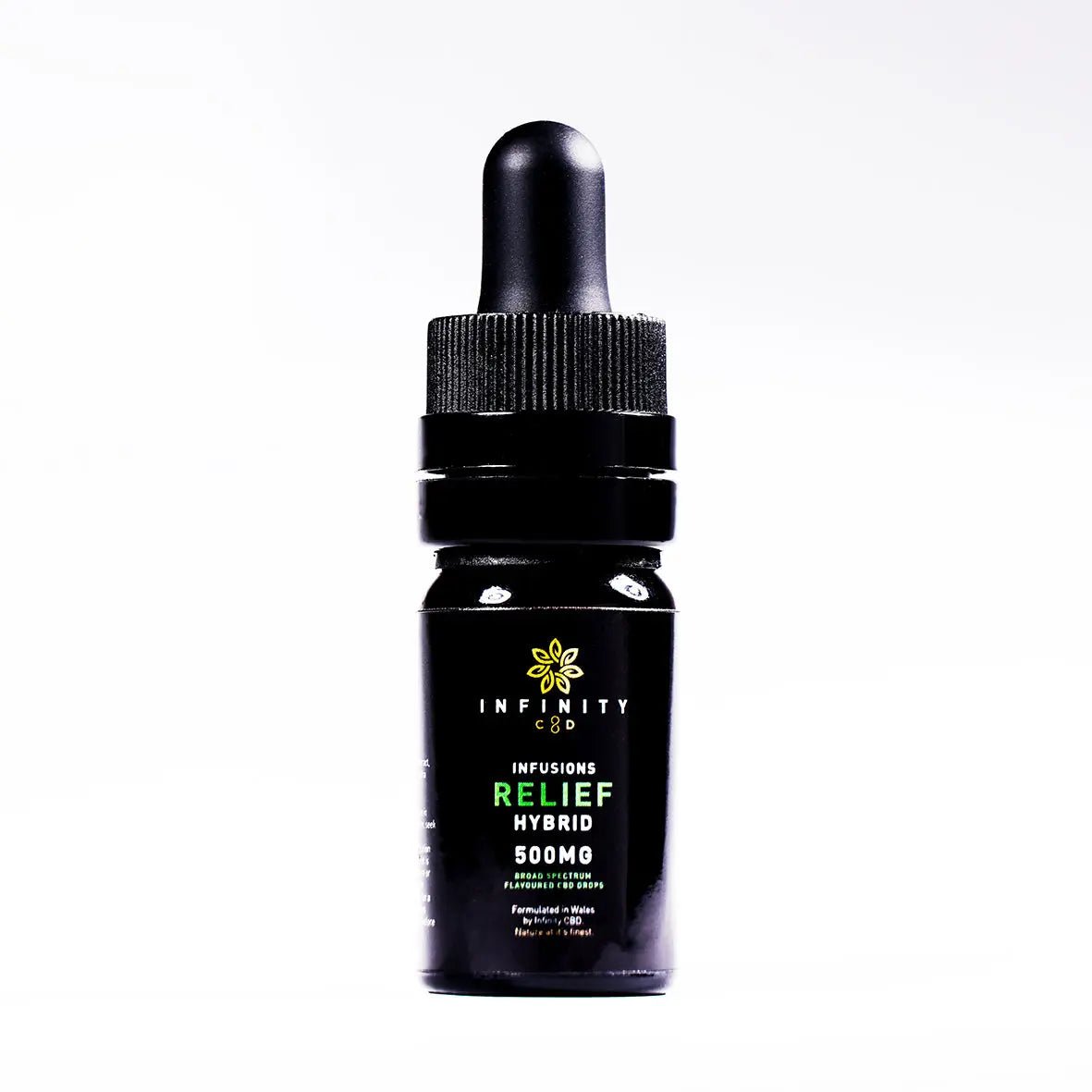 Infinity CBD Relief Terpene CBD Drops bottle