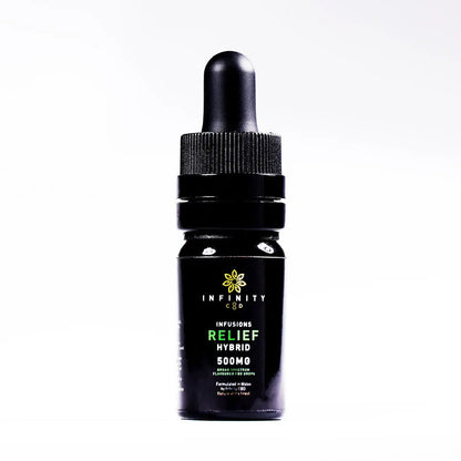 Infinity CBD Relief Terpene CBD Drops bottle