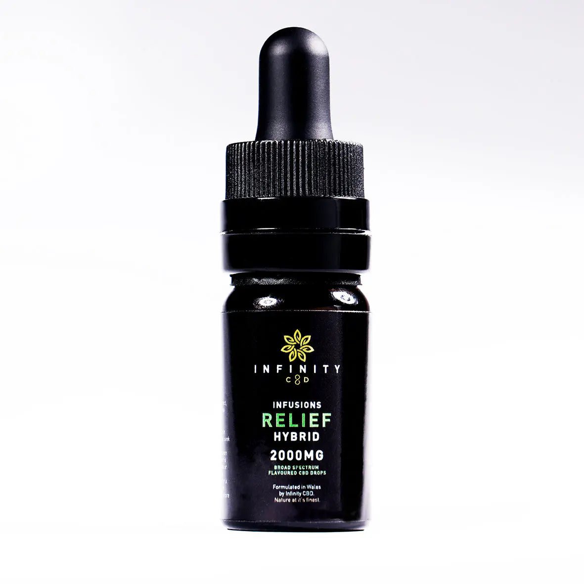 Infinity CBD Relief Terpene CBD Drops bottle