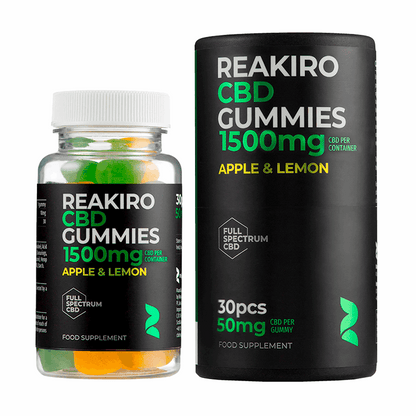 Reakiro Full Spectrum CBD Gummies 1500mg 30 Gummies image