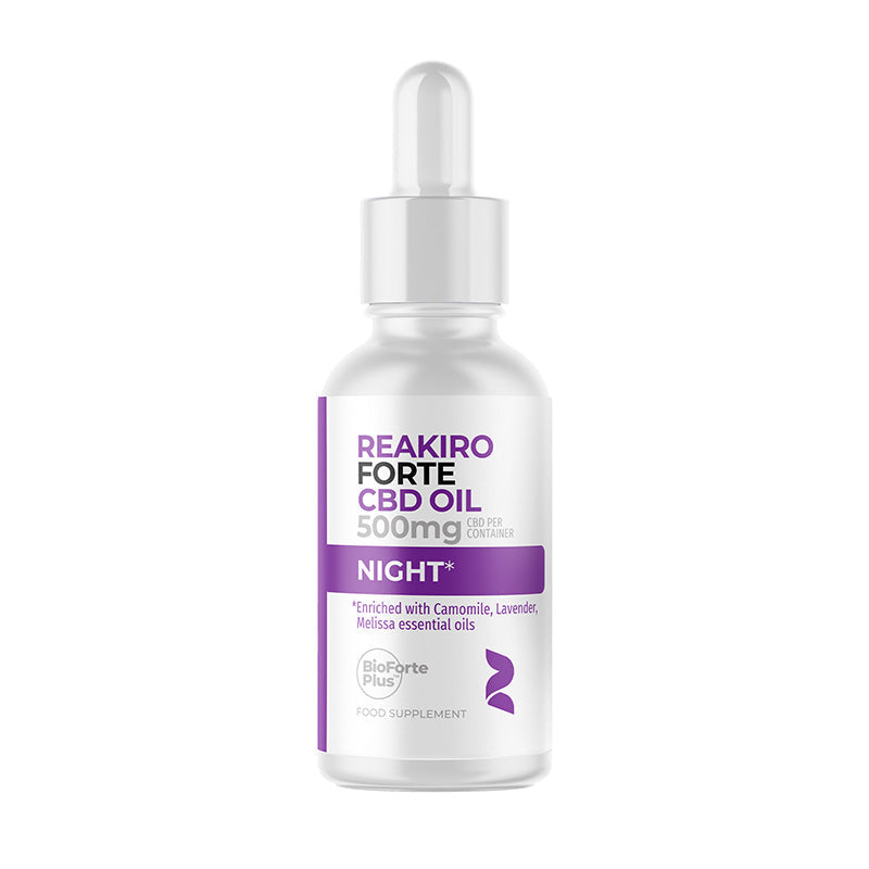 Reakiro Forte CBD Night Oil 500mg 15ml